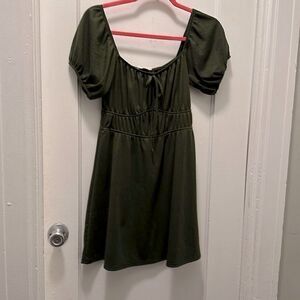 New Dark green XS Francesca’s dress